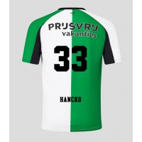 Camiseta Feyenoord David Hancko #33 Tercera Equipación 2024-25 manga corta